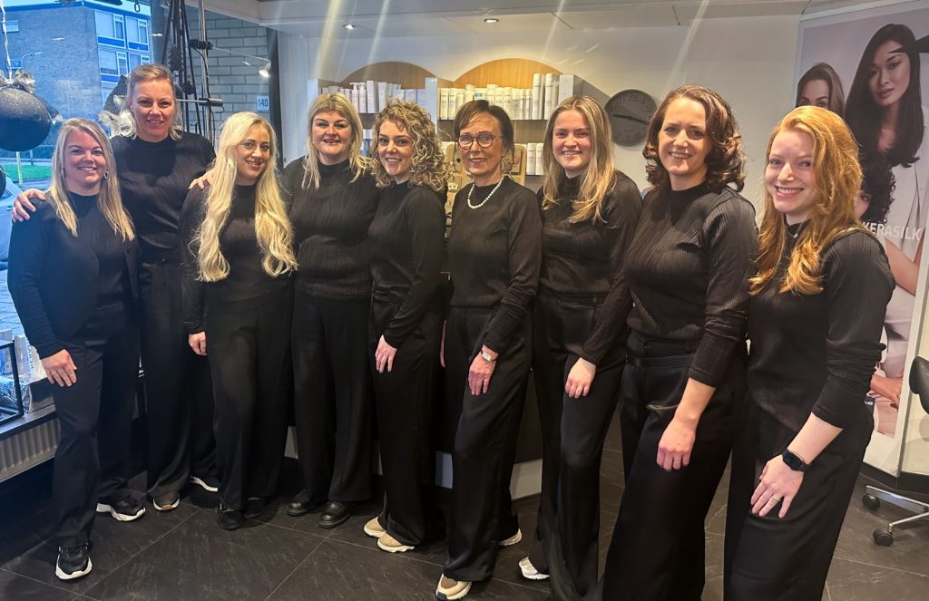 Het team van Kapsalon Trendline