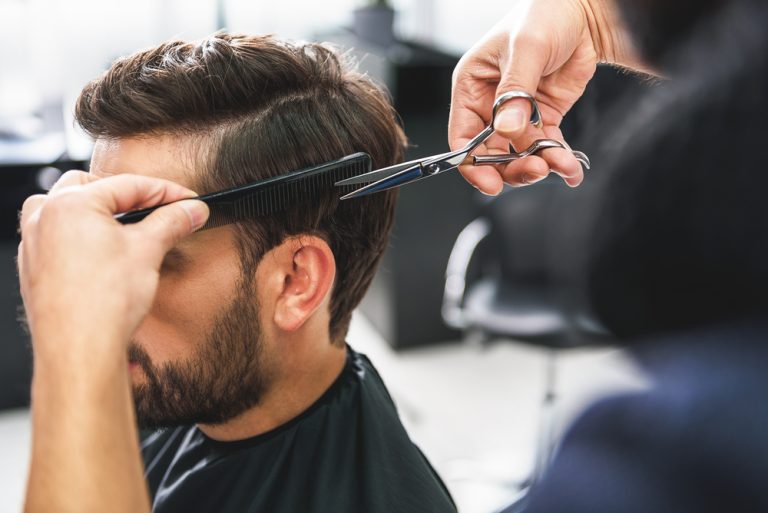 Heren bij Kapsalon Trendline