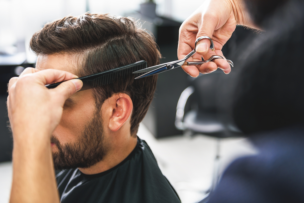 Heren bij Kapsalon Trendline