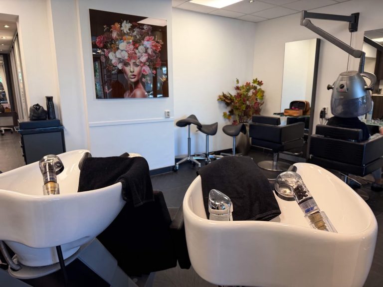 Wasbakken in Kapsalon Trendline
